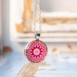 ogrlica mandala, mandala, energijski nakit, meditacija, madala darilo,