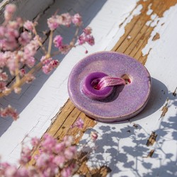 ceramic brooch ceramic products, unique handmade brooch made in Slovenia natural materials