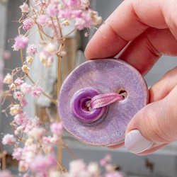 ceramic brooch ceramic products, unique handmade brooch made in Slovenia natural materials
