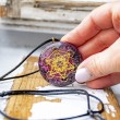 ROSEQUARTZ BLACK TOURMALINE  orgonite necklace orgone energy orgonite