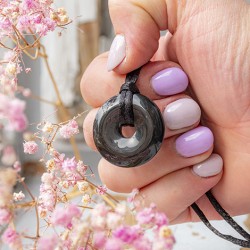 onyx crystal pendant, crystal shop, energy jewerly onyx stone, onyx crystal