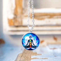 ogrlica čakre, čakre nakit, energijski nakit, meditacija, čakre