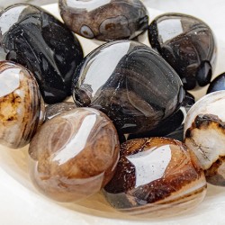 black agate, agate, pocket crystal, energy crystal, black agate crystal,