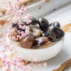 black agate, agate, pocket crystal, energy crystal