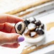 black agate, agate, pocket crystal, energy crystal, black agate crystal,