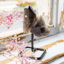 morion quartz, black quartz, smokey quartz, cluster, bigger crystals, crystals unique piece