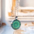 mandala, handmade, necklace, mandala necklace, handmade jewellery