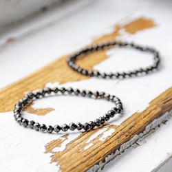 morion kvarc zapestnica, dimni kvarc, kristali za zaščito, morion kvarc