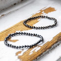 morion kvarc zapestnica, dimni kvarc, kristali za zaščito, morion kvarc