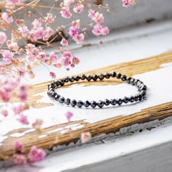 morion kvarc zapestnica, dimni kvarc, kristali za zaščito, morion kvarc