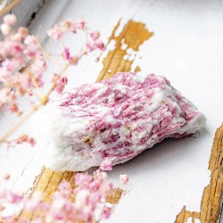 Pink tourmaline raw natural rubellite mineral specimen large rough crystal stone