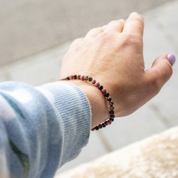 RHODONITE bracelet, RHODONITE crystal, RHODONITE gemstone