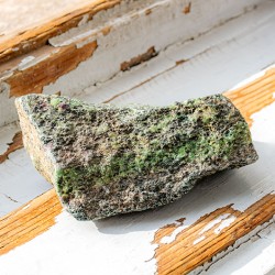 ZOISITE rough stone, zoisite crystal