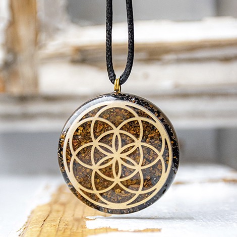 črni turmalin, bronzit, orgonit, orgonit ogrlica, orgonit nakit, orgonska energija