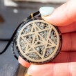 LARIMAR BLACK TOURMALINE orgonite