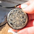 LARIMAR BLACK TOURMALINE orgonite, radiation protection
