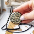 SHATTUCKITE BLACK TOURMALINE orgonite lace  metatrone radiation protection