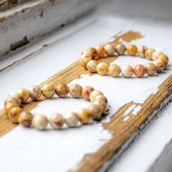 CRAZY AGATE bracelet, crazy agate crystal, crazy agate gemstone,