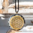 LARIMAR BLACK TOURMALINE orgonite, radiation protection