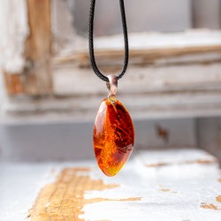 amber necklace, amber pendant, silver pendant, amber silver pendant