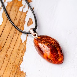 amber necklace, amber pendant, silver pendant, amber silver pendant