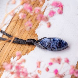 SODALITE necklace pendant, sodalite gemstone, sodalite crystal,