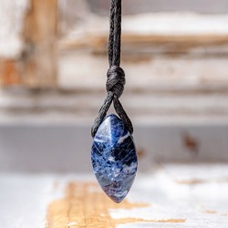 SODALITE necklace pendant, sodalite gemstone, sodalite crystal,
