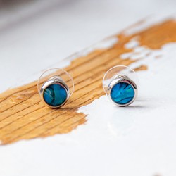 Pāua Shell earrings, Pāua Shell, earrings, earrings with shell, abalone