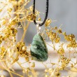 SERAPHINITE necklace, seraphinite crystalas SERAPHINITE
