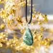 SERAPHINITE necklace, seraphinite crystalas SERAPHINITE
