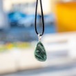 SERAPHINITE necklace, seraphinite crystalas SERAPHINITE