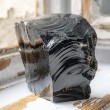 OBSIDIAN rough bigger piece , obsidian crystal, obsidian stone