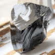obsidian, rough crystal, raw crystal, bigger crystal, black obsidian