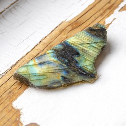 LABRADORITE crystal semi-polished labradorite gemstone