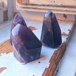 AMETHYST natural point, AMETHYST crystal