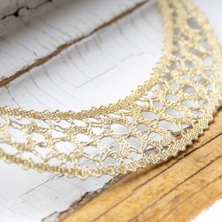 LACE NECKLACE hand-made lace made in slovenia