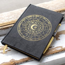 ASTROLOGICAL JOURNAL with an OBSIDIAN pen