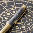 ASTROLOŠKA BELEŽNICA DNEVNIK s obsidian pisalom, darilo za astrologa, astrologija