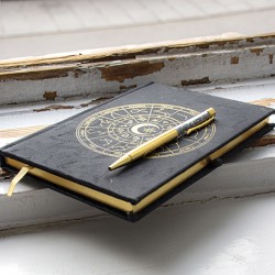 ASTROLOGICAL JOURNAL with an OBSIDIAN pen