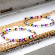 MULTICOLOR AGATE bracelet  agate crystal