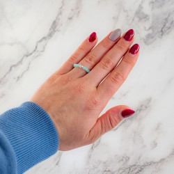 Amazonite ring
natural Amazonite gemstone
green gemstone ring
crystal healing ring