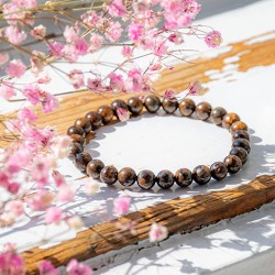 Bronzit zapestnica, Bronzit, bronzit kristal, zapestnica iz kristalov, nakit iz kristalov