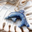 sodalite keychain. crystal keychain, sodalite, sodalite crystal