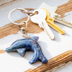 sodalite keychain. crystal keychain, sodalite, sodalite crystal