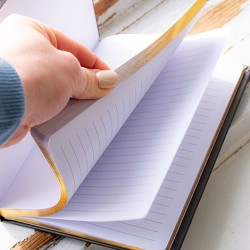 notebook, good witch, bad witch, lines notebook