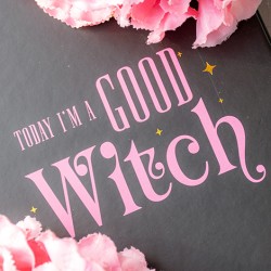 notebook, good witch, bad witch, lines notebook