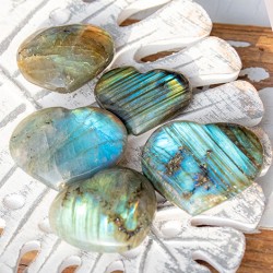 LABRADORITE crystal heart , labradorite gemstone,