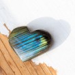 LABRADORITE crystal heart , labradorite gemstone,