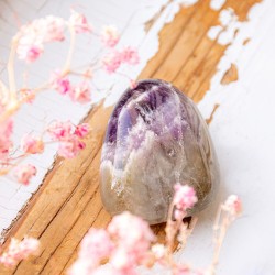 prasiolite, amethyst, prasiolite pocket crystal, amethyst pocket crystal