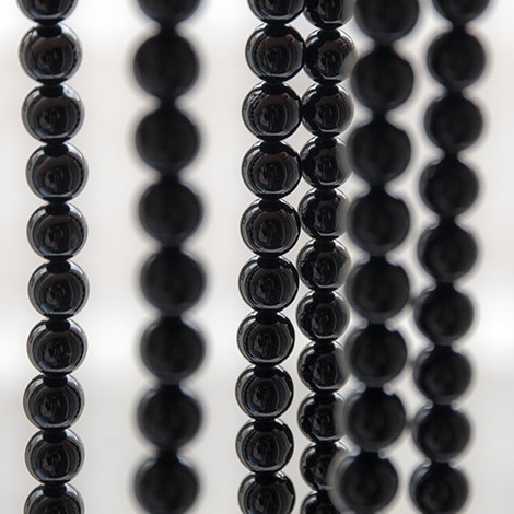 oniks, oniks kristal, oniks perle, kristalne perle, perle iz kristalov